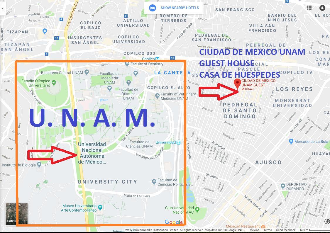 Ciudad De Mexico Unam Exteriör bild